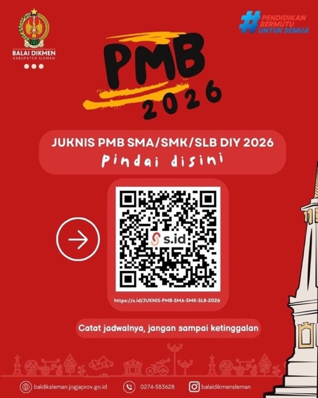 BALAI PENDIDIKAN MENENGAH KAB.SLEMAN | PENERIMAAN MURID BARU (PMB) SMA ...
